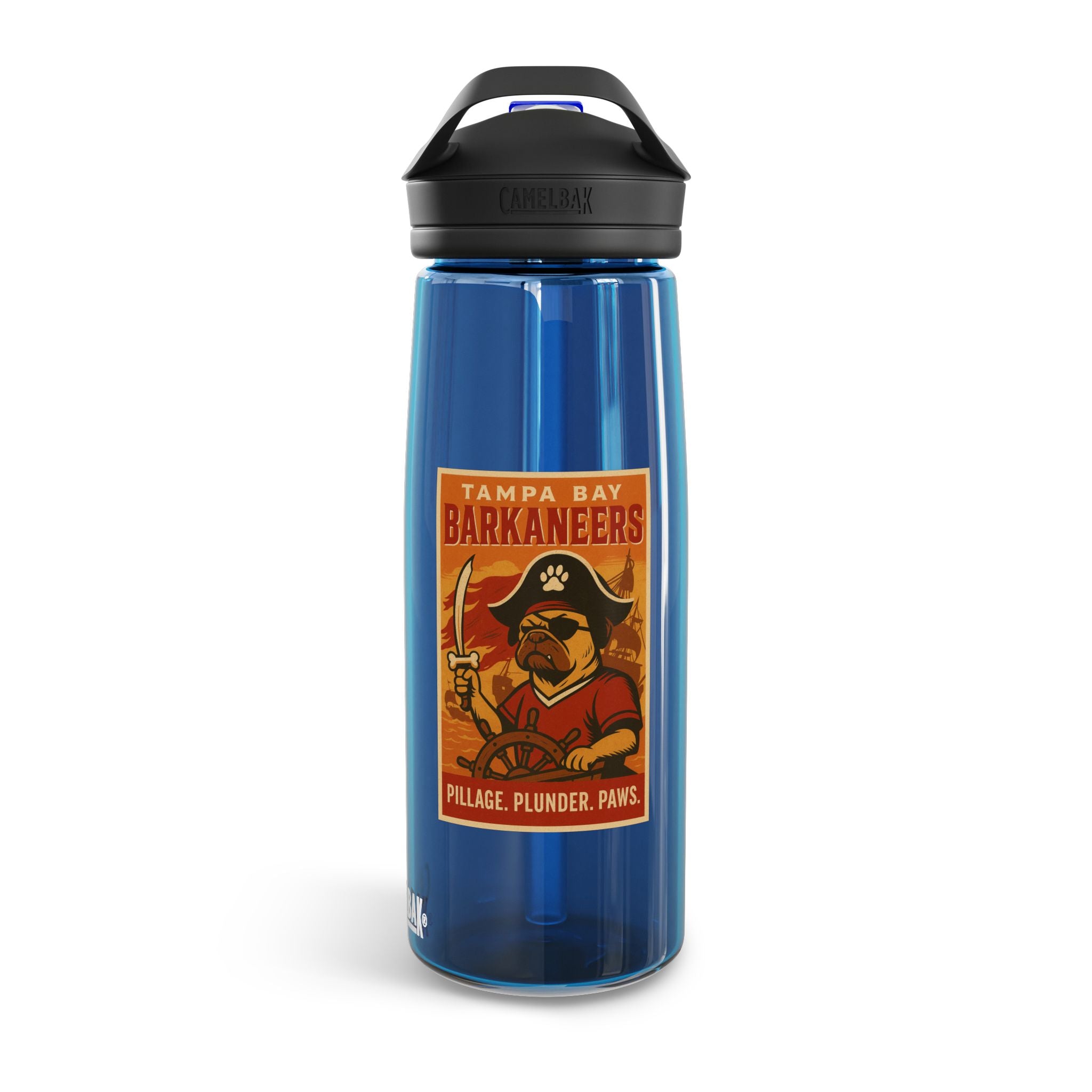 Tampa Bay Barkaneers 25oz CameBak Water Bottle – Funny Dog Football Team Gift